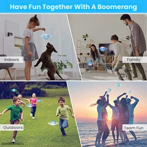 FizzyFlyer™ | 360° LED Flying Ball For Kids