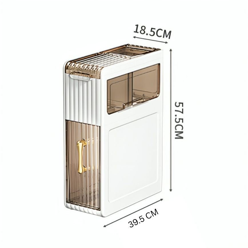 Slim Fit Storage Drawer Cabinet (39cm)