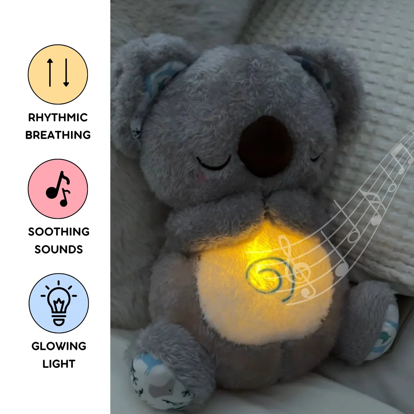 Hushie™ | Anti-Anxiety Breathing Toy for Stress-Free Nights