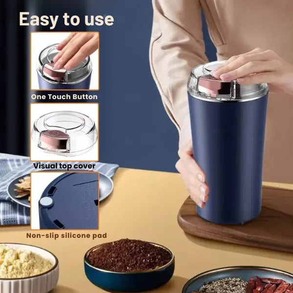FineGrind™ - Precision Coffee & Spice Grinder