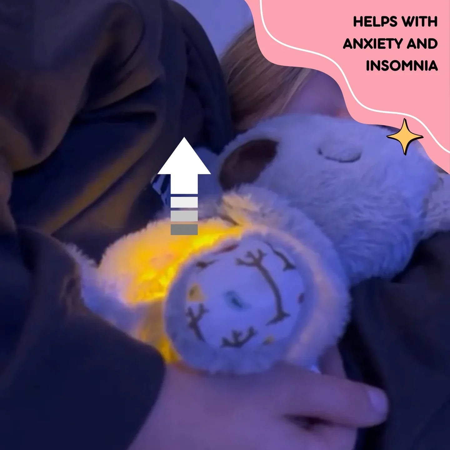 Hushie™ | Anti-Anxiety Breathing Toy for Stress-Free Nights