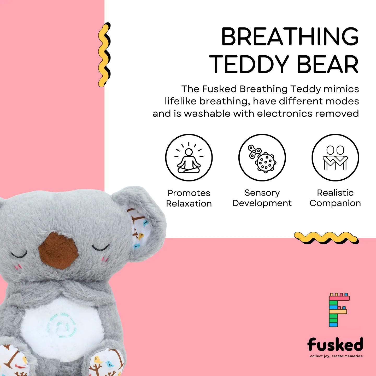 Hushie™ | Anti-Anxiety Breathing Toy for Stress-Free Nights