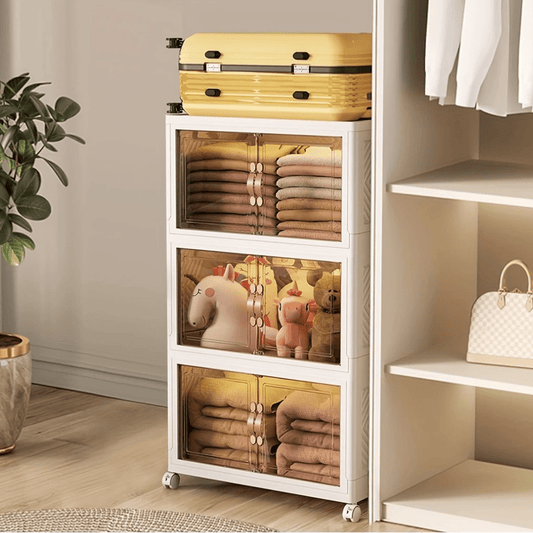 Modular Stackable Wardrobe Storage Cabinet