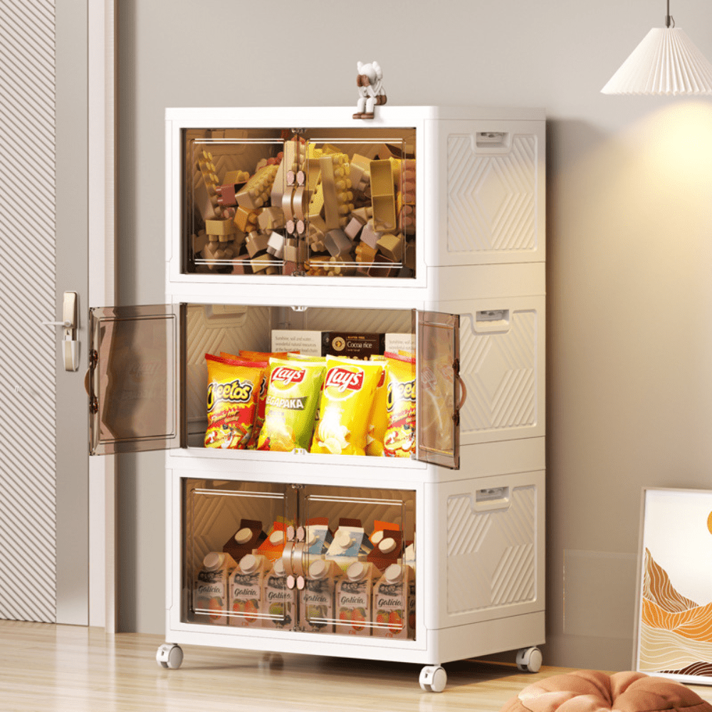 Modular Stackable Wardrobe Storage Cabinet