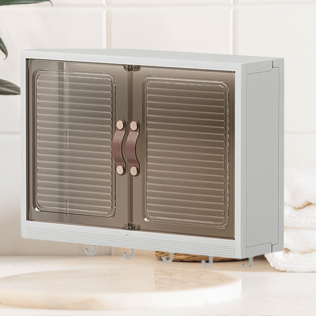 Bathroom Wall Hanging Shelf Storage Cabinet (45cm)