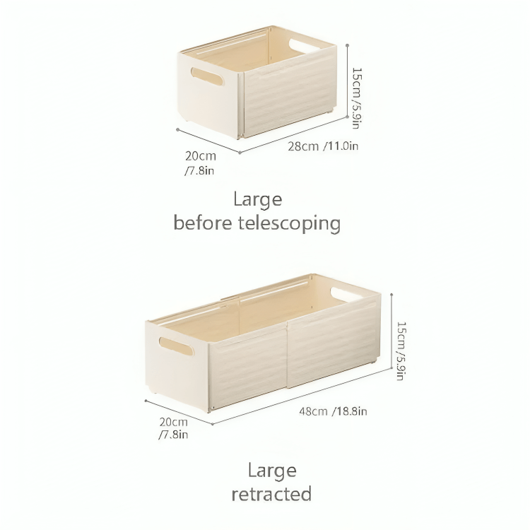 Multi-Purpose Retractable Storage Box