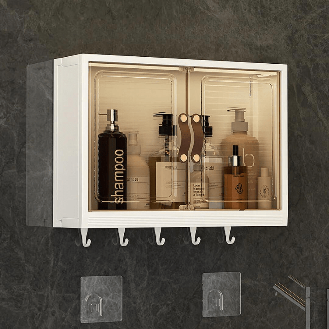 Bathroom Wall Hanging Shelf Storage Cabinet (45cm)