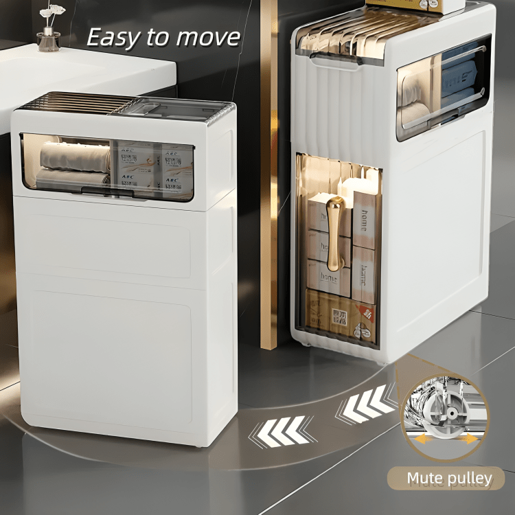 Slim Fit Storage Drawer Cabinet (39cm)