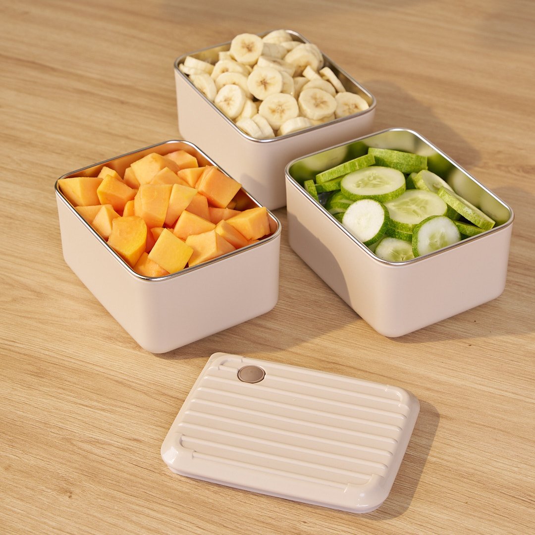 Microwaveable Stainless Steel Lunch Box