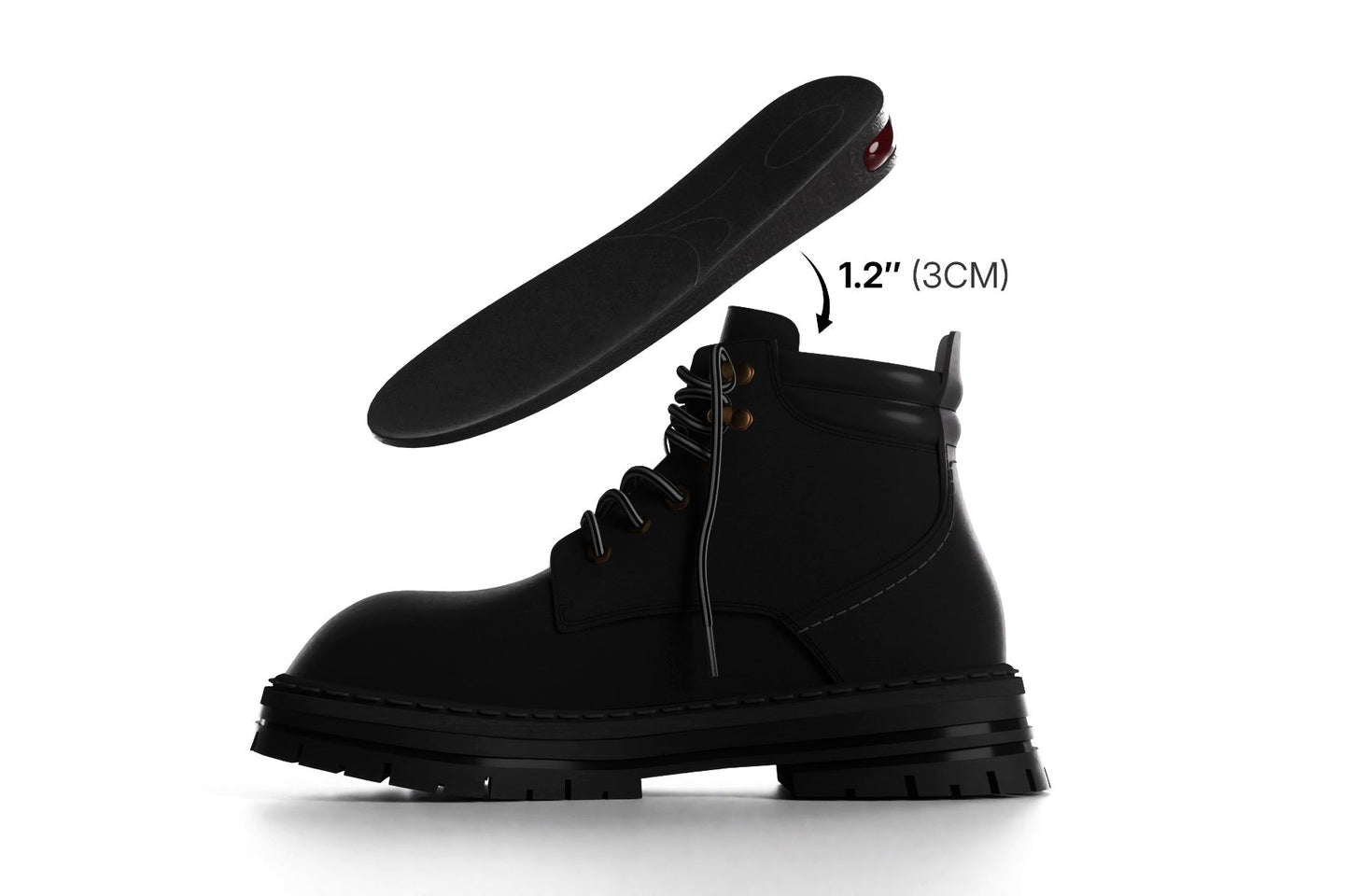 Inch Up™ – Adjustable Height Boost Insoles for Men & Women