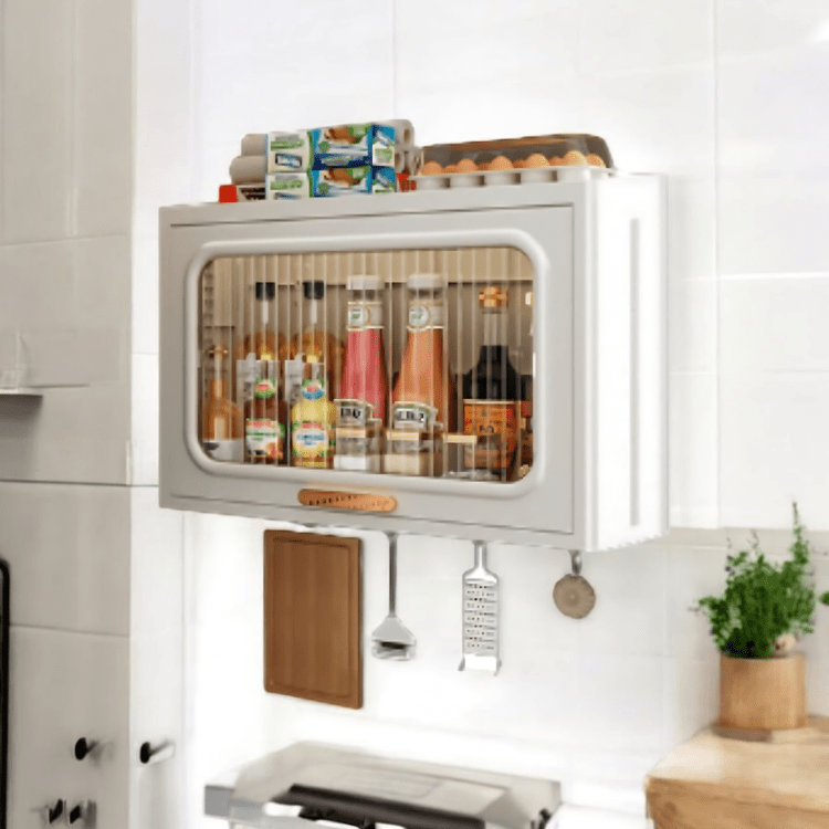 Multifunctional Wall-Mounted Kitchen & Bathroom Storage Cabinet (50cm)