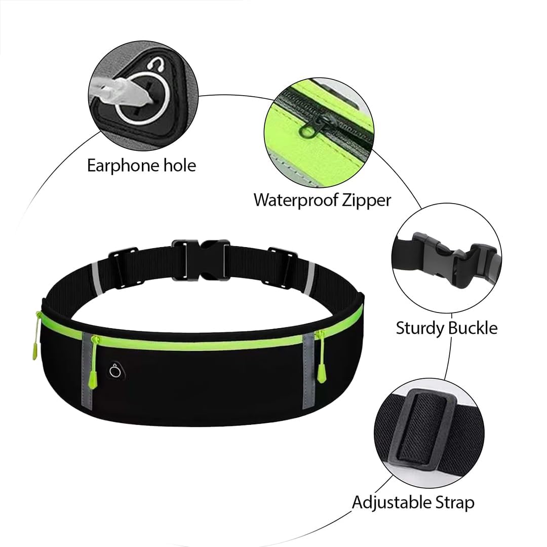 FreeRun™ Waistbelt — Run Free. Pack Smart. Stay Dry.