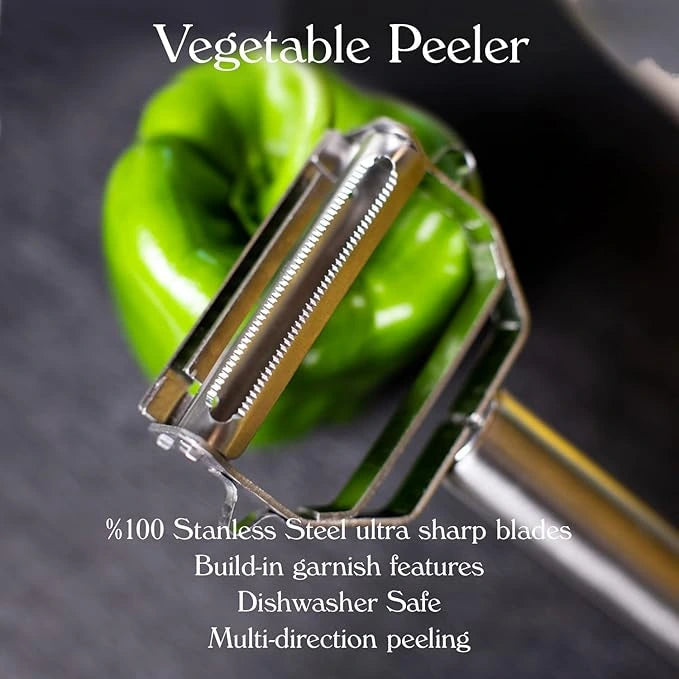 QuickSlice™ – 3-in-1 Stainless Peeler
