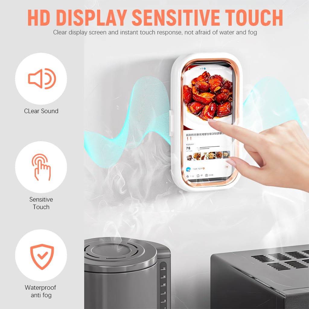 ShowerPod™ | 480° Waterproof Phone Mount for Bathroom