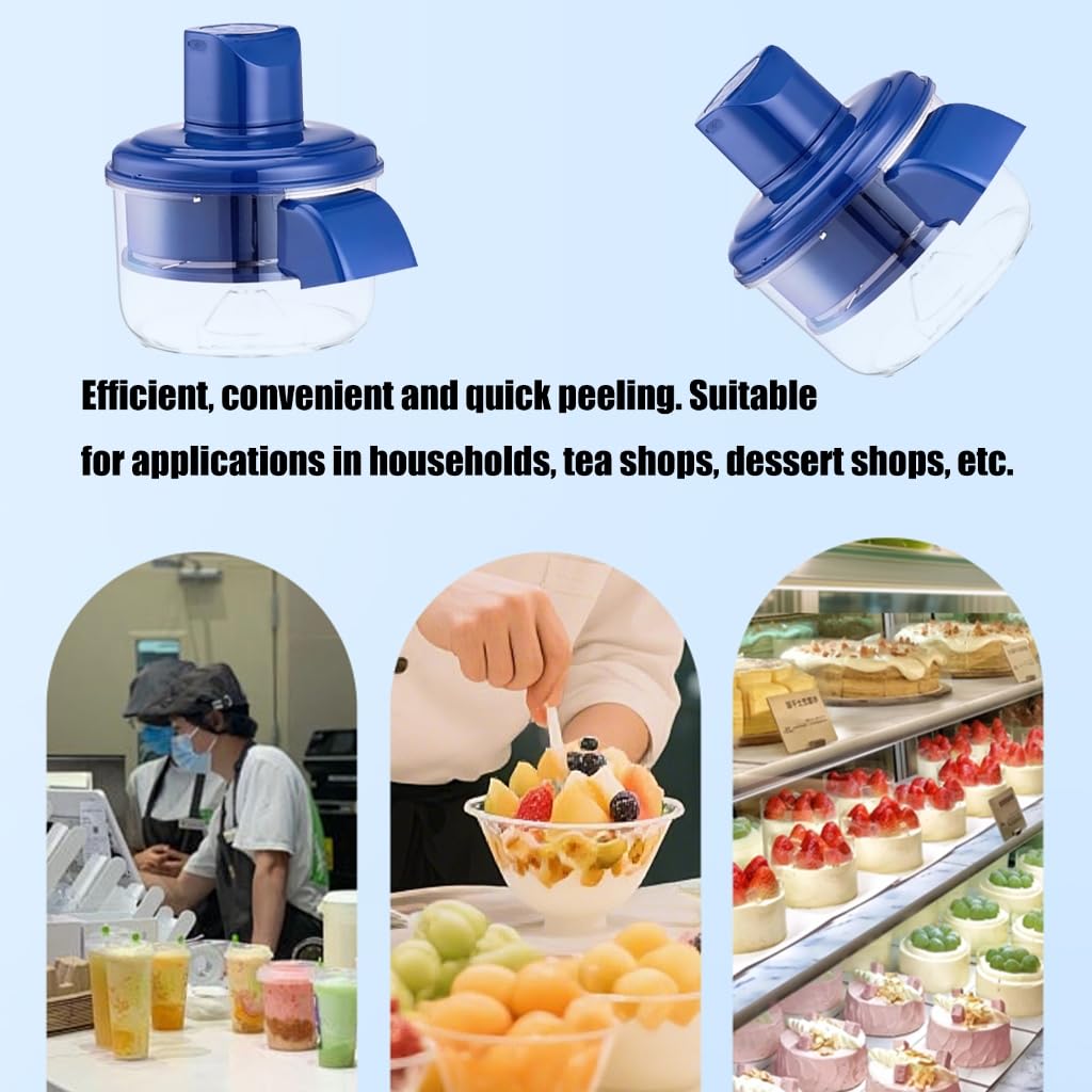 New Automatic Grape Peeling Machine, Electric Garlic Peeler Machine, Commercial Smart Fruit Machines