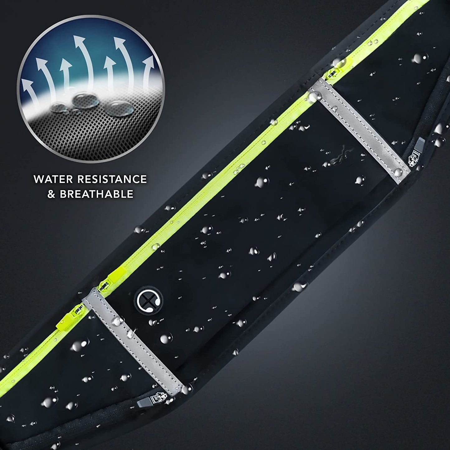 FreeRun™ Waistbelt — Run Free. Pack Smart. Stay Dry.