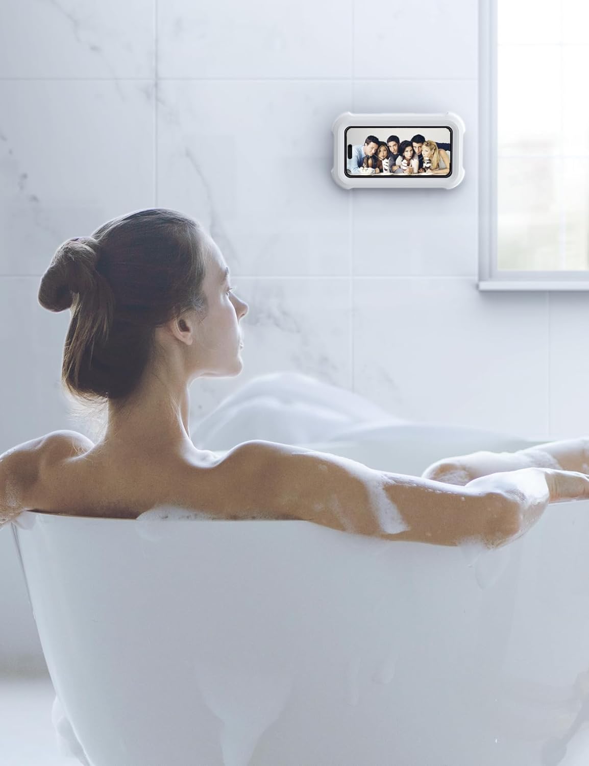 ShowerPod™ | 480° Waterproof Phone Mount for Bathroom
