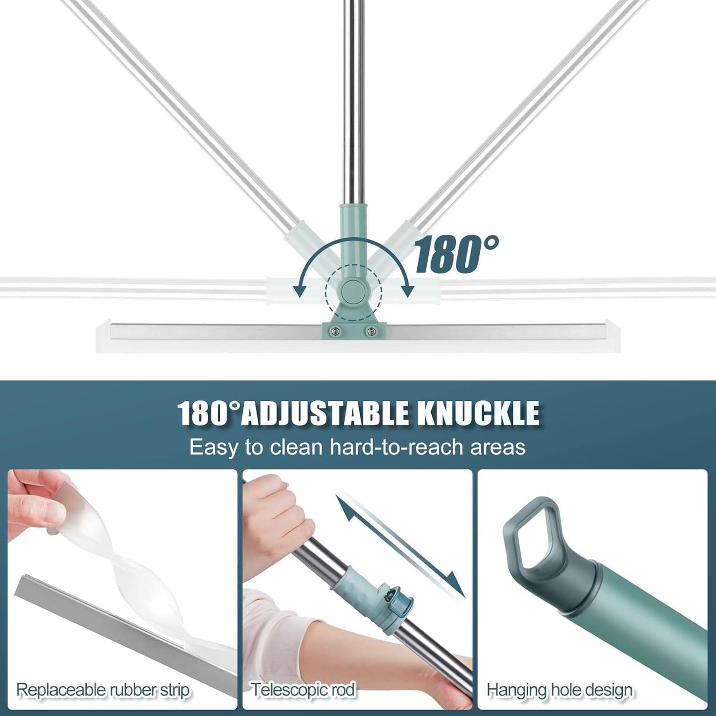 MagicSweep™ | The Multifunctional Silicone Cleaning Broom