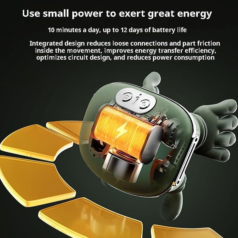 Shoulder and Neck Massager, Neck Massager for Pain Relief Deep Tissue with Two-Speed Temperature Adjustment Dual