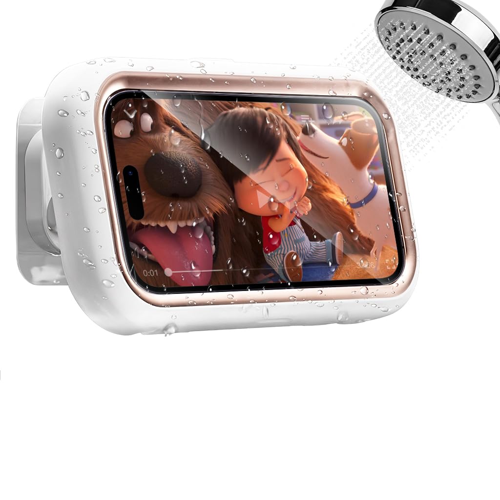 ShowerPod™ | 480° Waterproof Phone Mount for Bathroom
