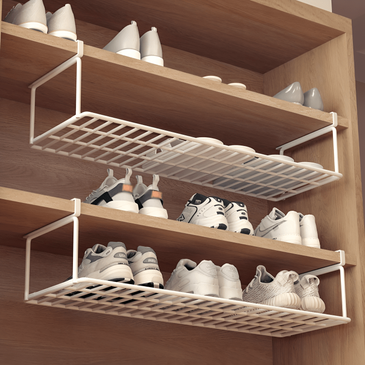 Under-Shelf Hanging Storage Rack