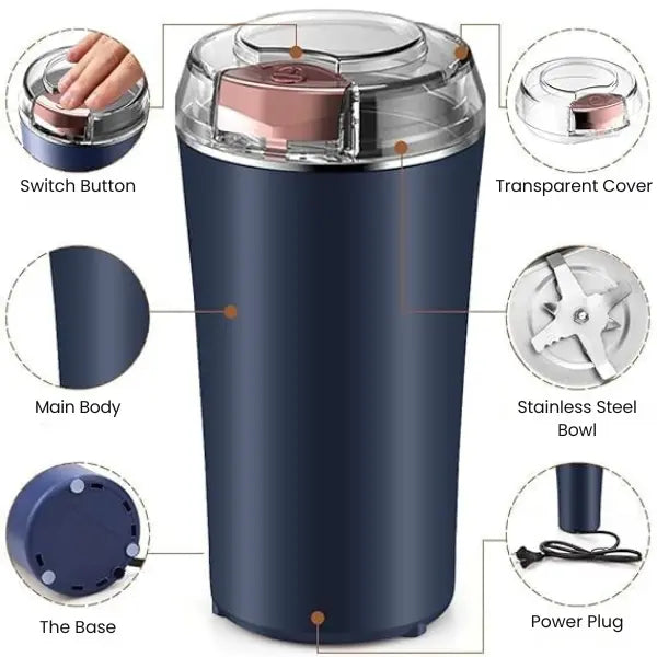 FineGrind™ - Precision Coffee & Spice Grinder