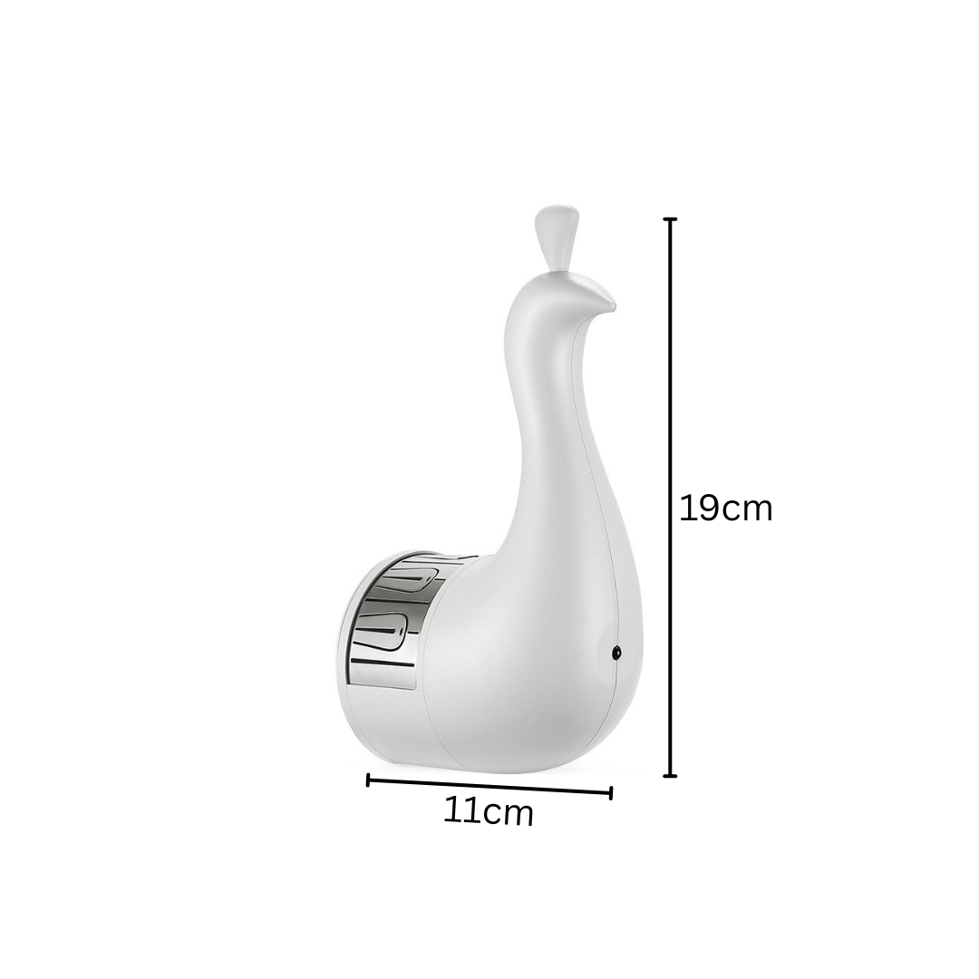 Peacock Beam Artistic Rechargeable Night Glow Lamp(1200mAh)