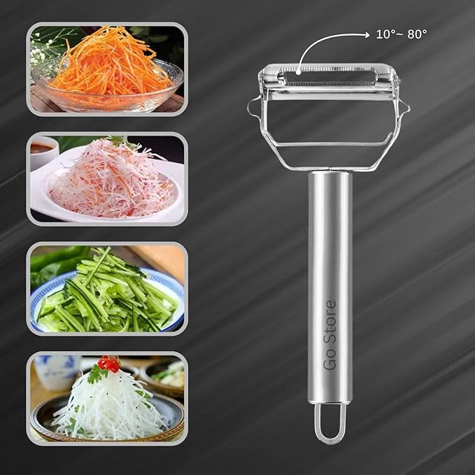 QuickSlice™ – 3-in-1 Stainless Peeler