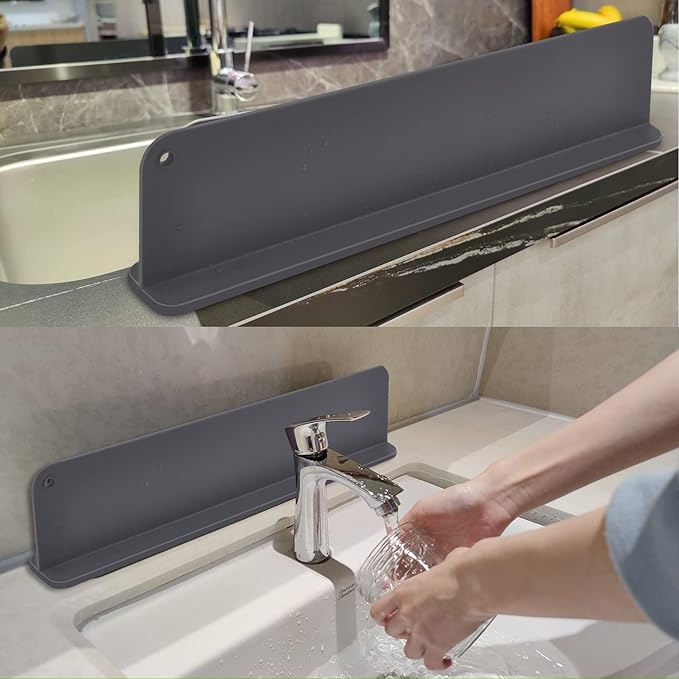 Splash Guard for Kitchen Sink & Countertop
