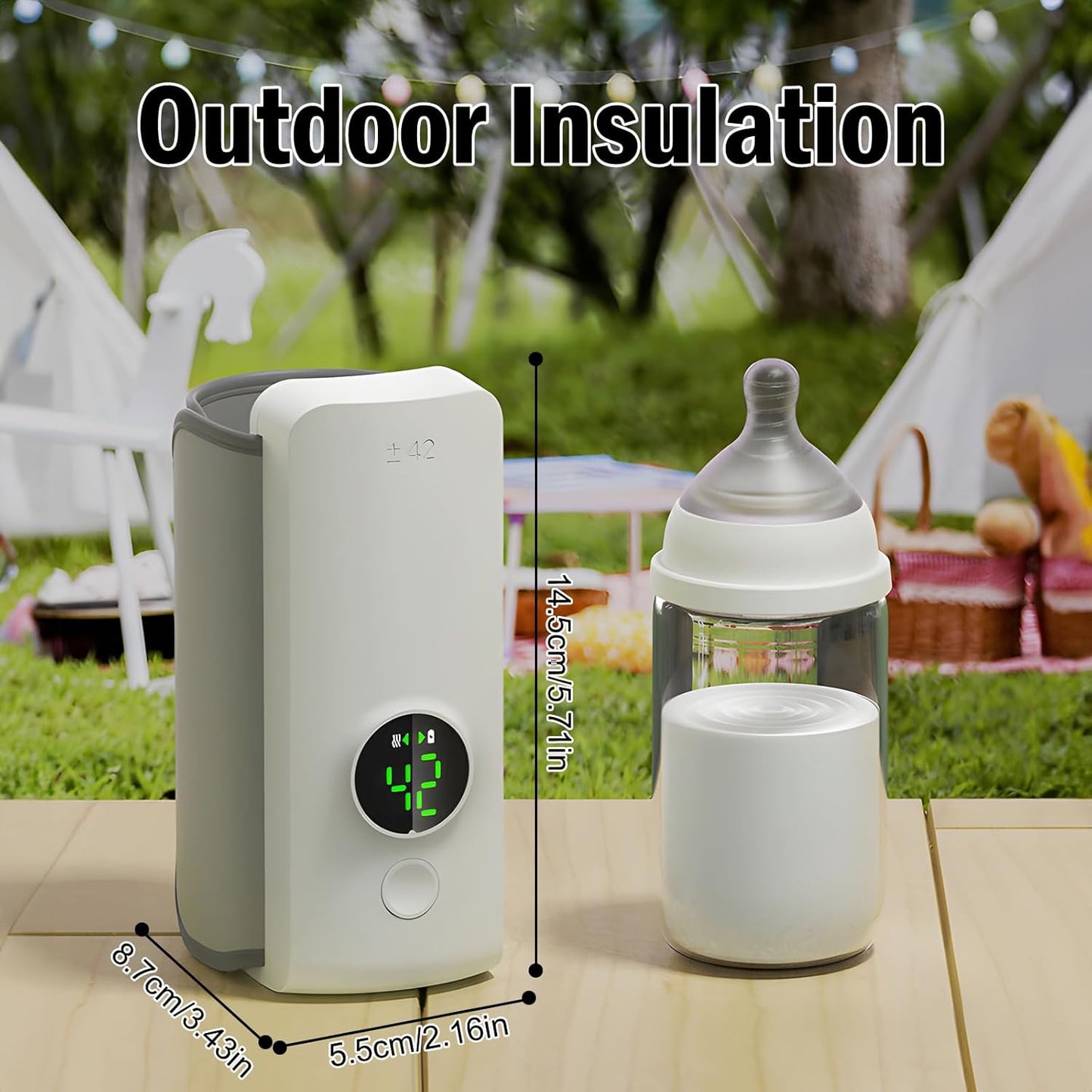 NurtureWarm | Portable Baby Milk Warmer