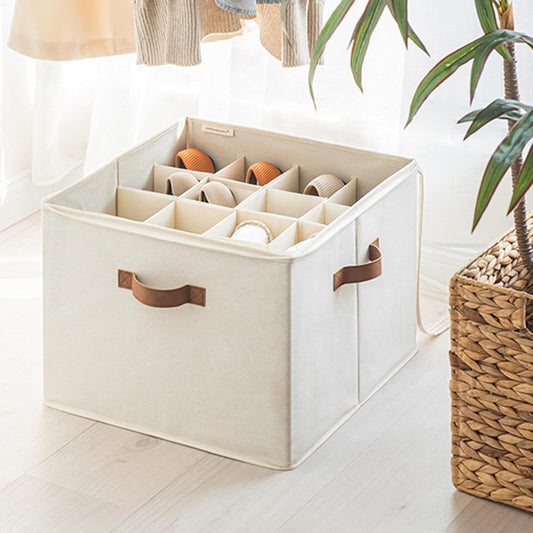 Multipurpose Transparent Storage Box With Handles