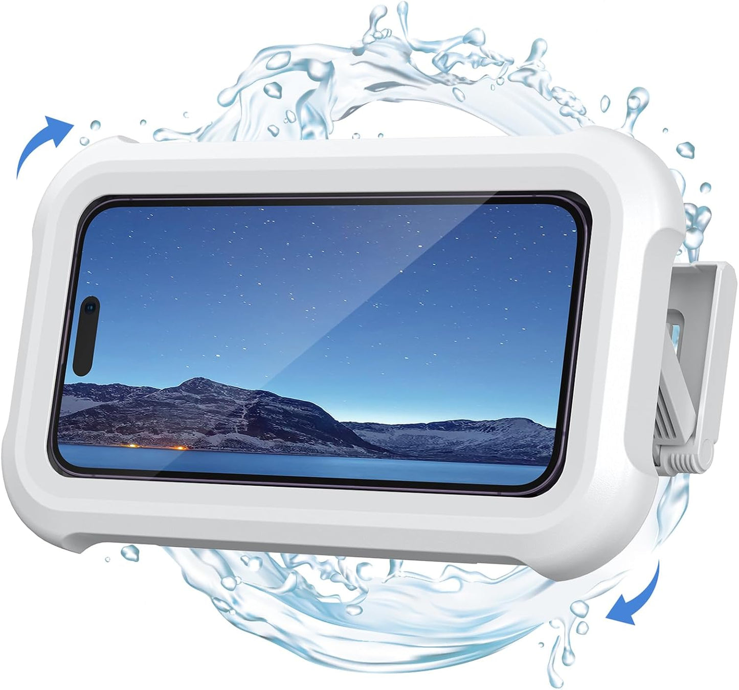 ShowerPod™ | 480° Waterproof Phone Mount for Bathroom