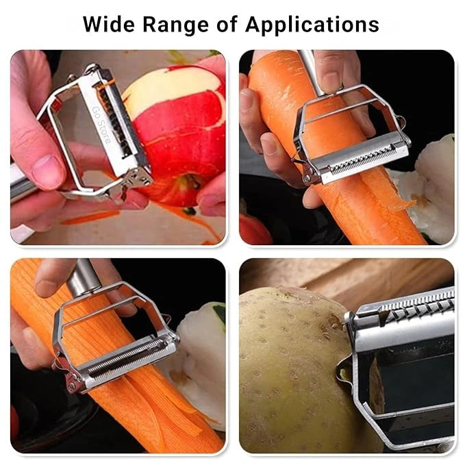 QuickSlice™ – 3-in-1 Stainless Peeler