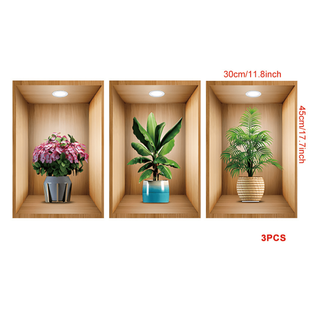 Blossom Vista 3D Wall Decals