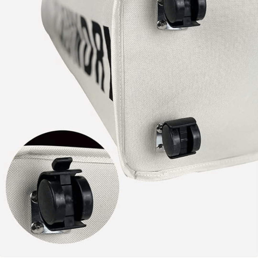 Rolling Laundry Basket with Wheels