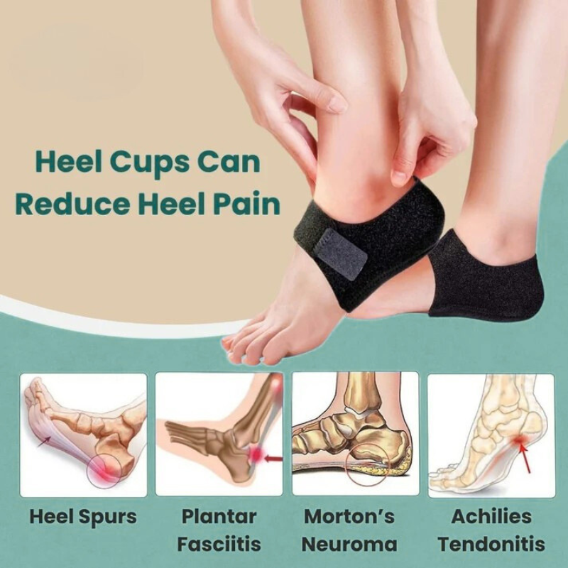 RelieStep™ – Silicone Heel Protectors for Instant Pain Relief & All-Day Comfort