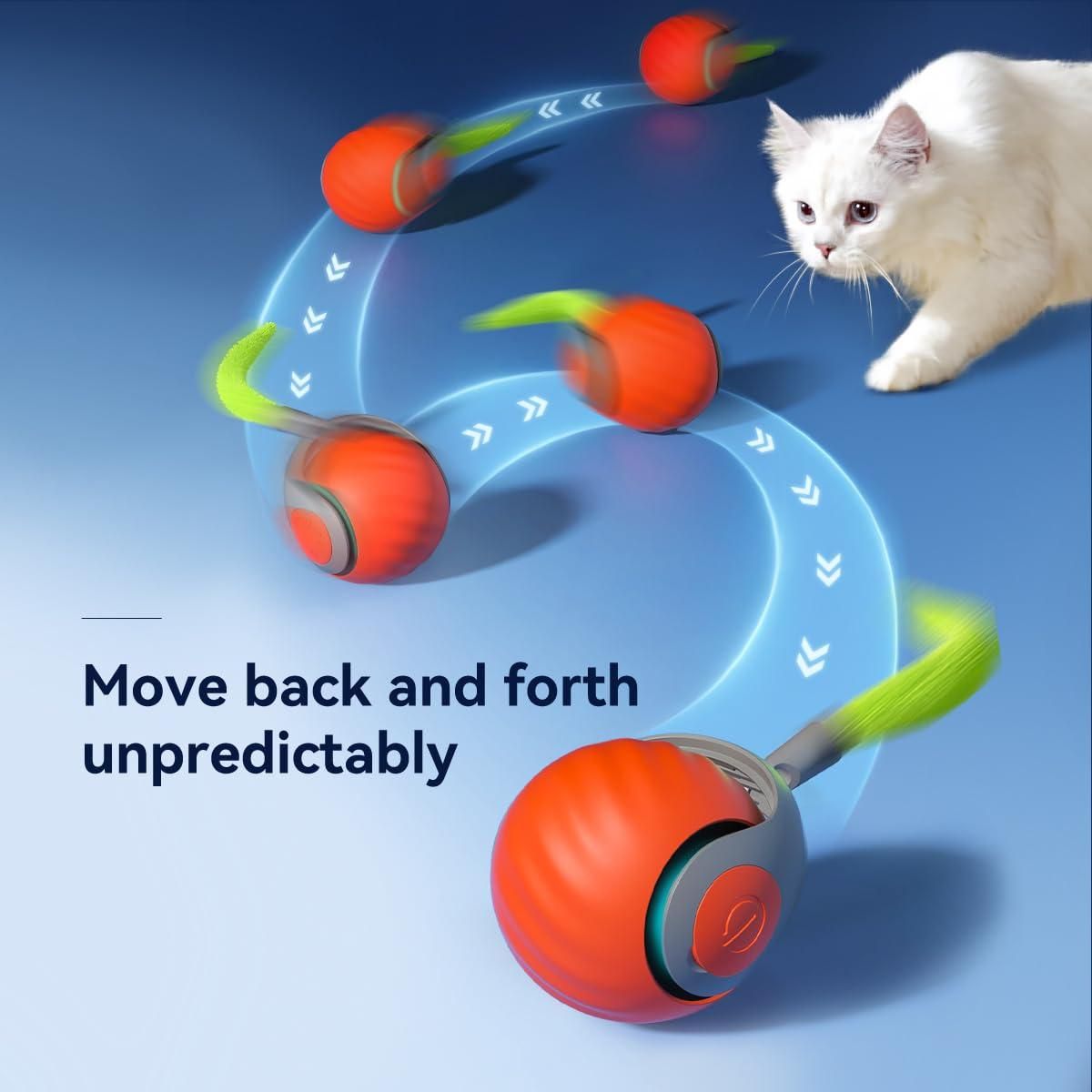 PurrRoll | Interactive Cat Toy Ball