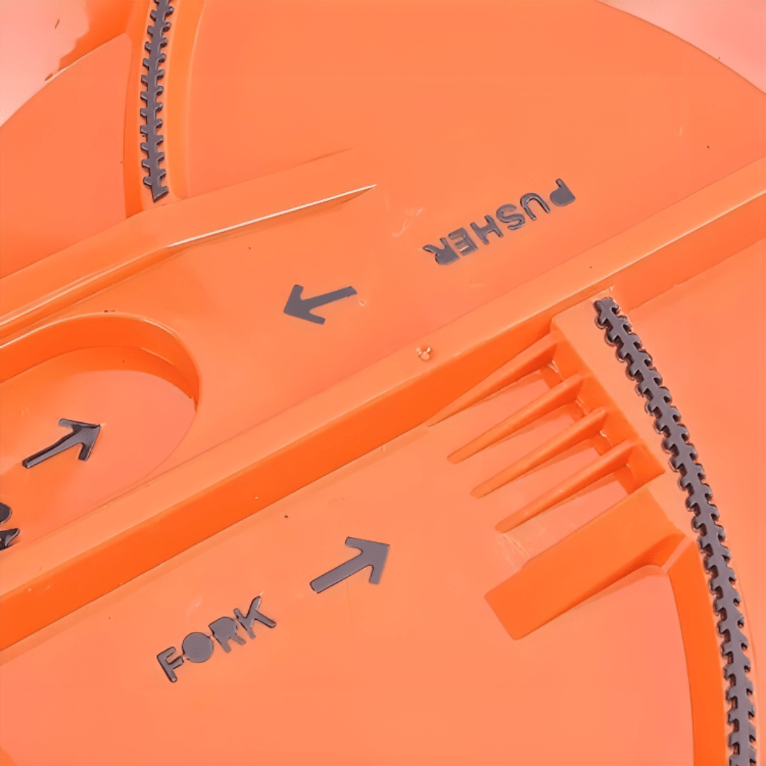 Construction Theme Mealtime Plate and Utensil Set