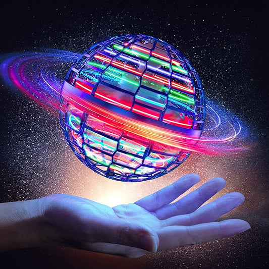 FizzyFlyer™ | 360° LED Flying Ball For Kids