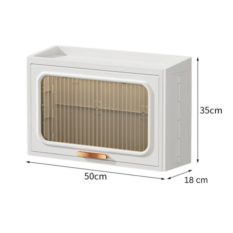 Multifunctional Wall-Mounted Kitchen & Bathroom Storage Cabinet (50cm)