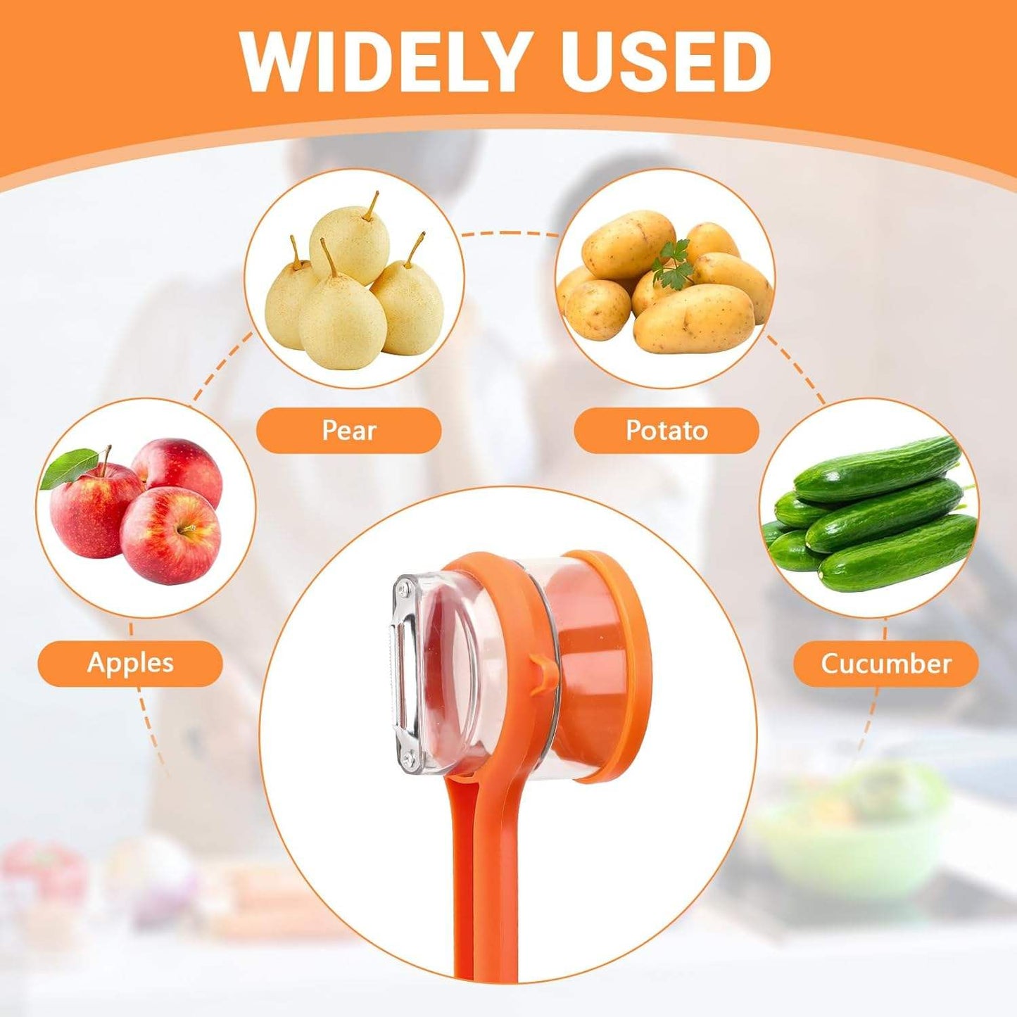 TidyMate | Peeler With Storage Box
