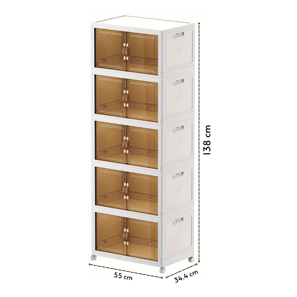 Modular Stackable Wardrobe Storage Cabinet