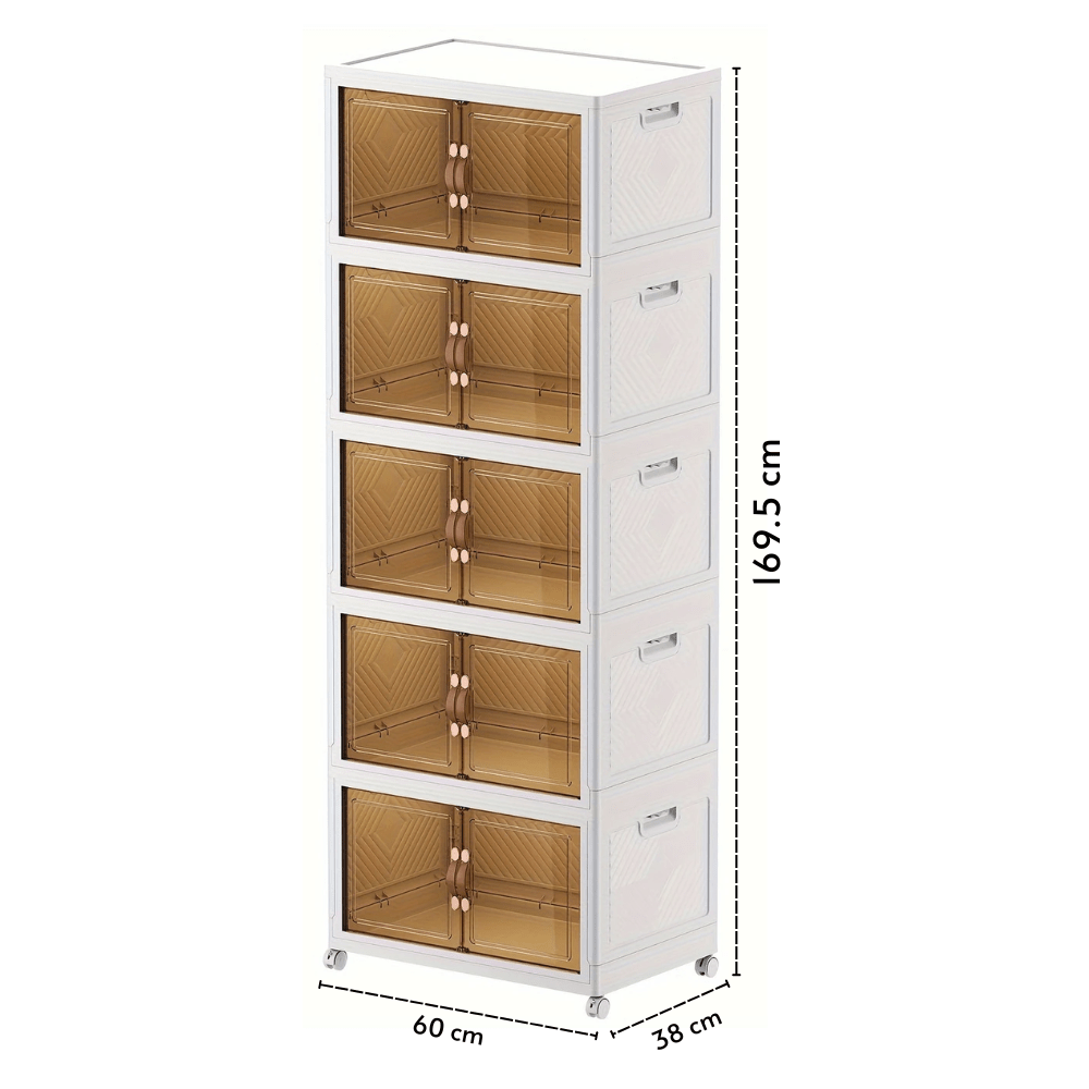Modular Stackable Wardrobe Storage Cabinet