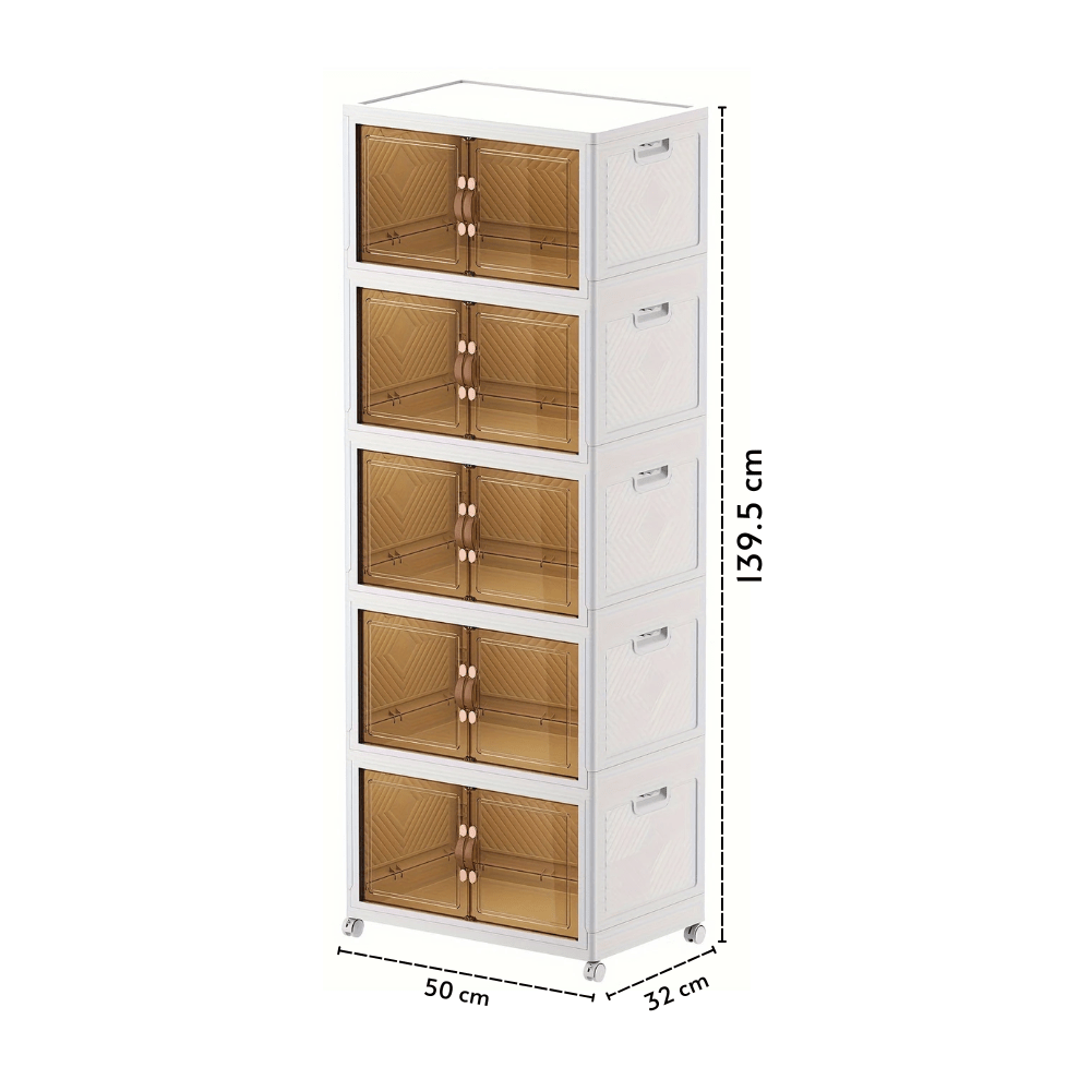 Modular Stackable Wardrobe Storage Cabinet