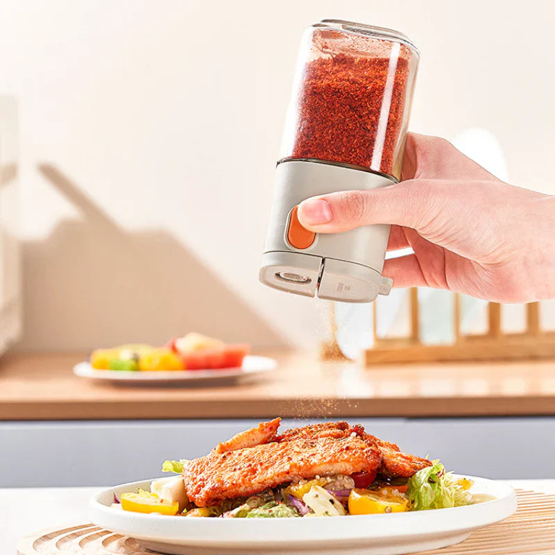 PinchPerfect - Precision Press Salt Dispenser | Seasoning Dispenser (Salt, Masala, Turmeric, etc)