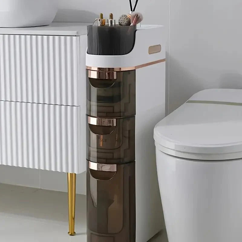 Multi-Purpose Slim Design Rolling Storage Cart